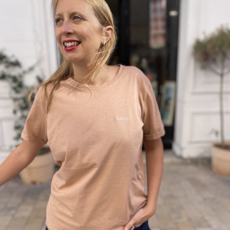 AZUL - T-Shirt Habibi Moka - LYOUM