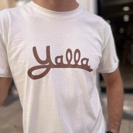 AZUL - T-Shirt Yalla Off White - LYOUM