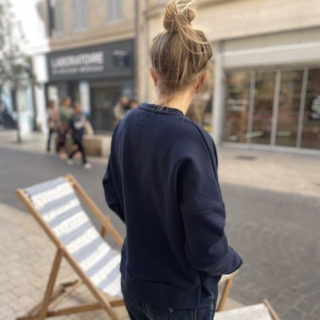 AZUL - Sweat Yalla Navy - Lyoum