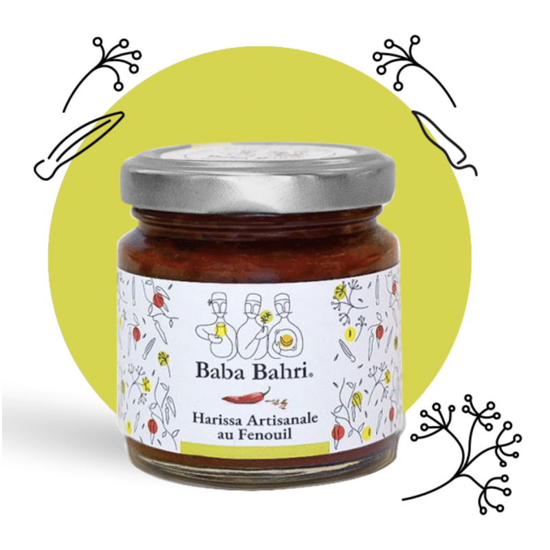 AZUL - BABA BAHRI - Harissa Artisanale au Fenouil