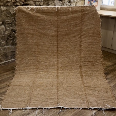 Grand tapis peludo Castanha
