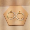 AZUL - Boucles d'Oreilles La Liberty - Laurence M