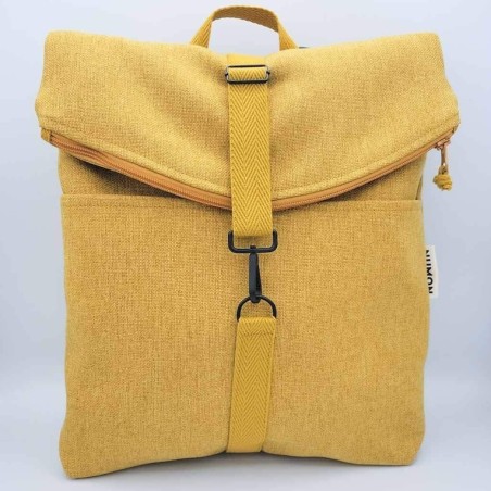 AZUL - Sac à dos Iconic - Mostaza - Numon