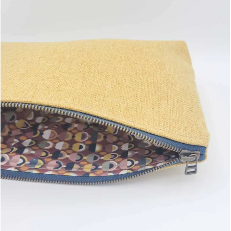 AZUL - Trousse - Mostaza - Black Geo