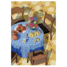 AZUL - EVA HALFERS - Dîner de Bienvenue - Illustration