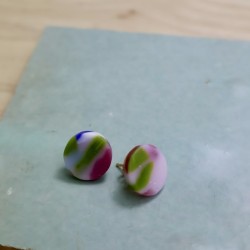 AZUL - Boucles d'oreilles puce - Beira