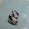 AZUL - Boucles d'oreilles demi lune - Beira