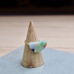 AZUL - Bague Demi Lune (petite) - Beira