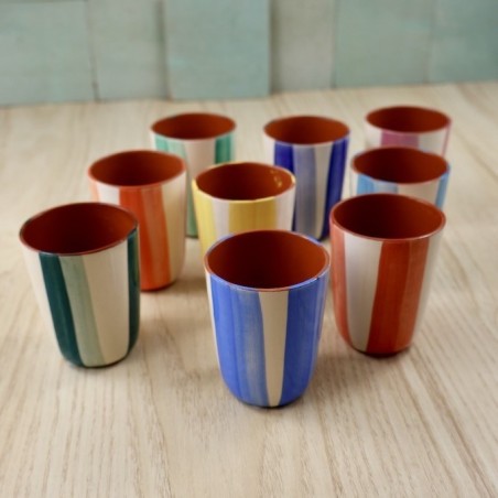 Tasse à café ligne claire & foncée