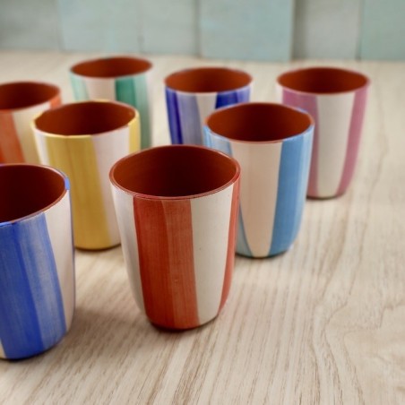 Tasse à café ligne claire & foncée