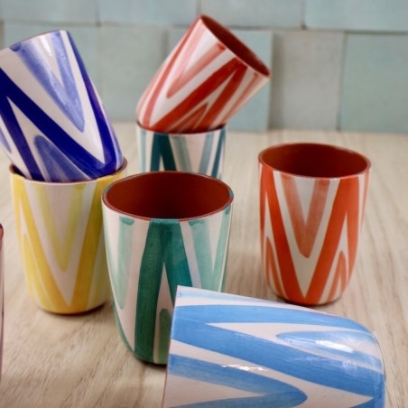 Tasse à café triangle