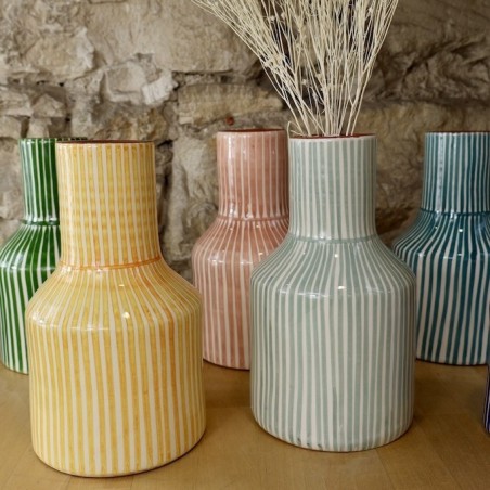 Vase Carafe en terre cuite artisanale