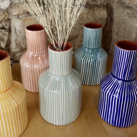 Vase Carafe en terre cuite artisanale