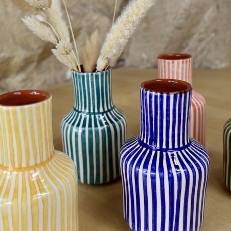 Petit Vase Carafe en terre cuite artisanale