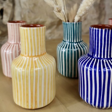Petit Vase Carafe en terre cuite artisanale