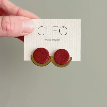 Azul - Boucles d'Oreilles Solange Calid - Cleo