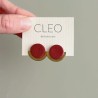 Azul - Boucles d'Oreilles Solange Calid - Cleo