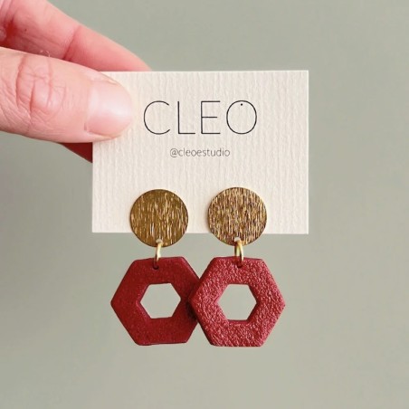 Azul - Boucles d'Oreilles Queralt Calid - Cleo