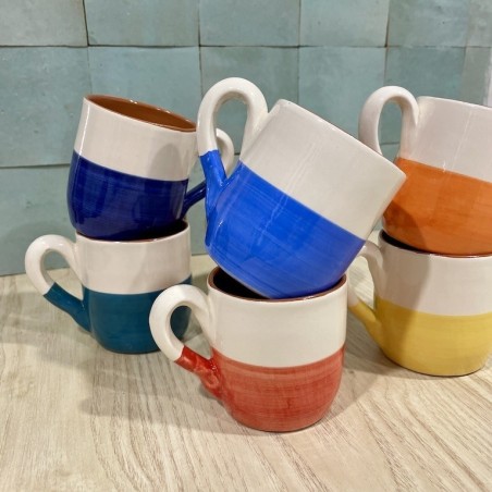 Petit mug arrondi bicores