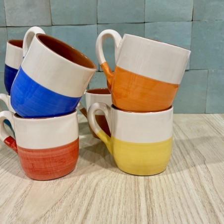 Petit mug arrondi bicores