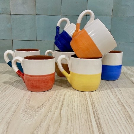 Petit mug arrondi bicores