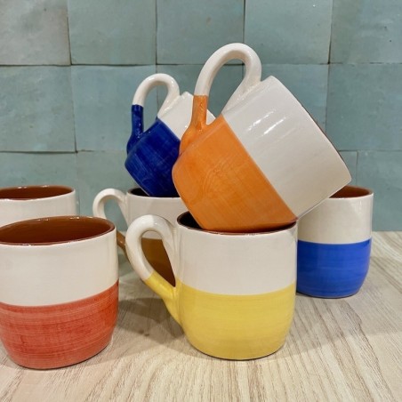Petit mug arrondi bicores