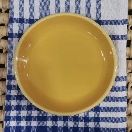 AZUL - Assiette émaillée Jaune & Citron - Elifle
