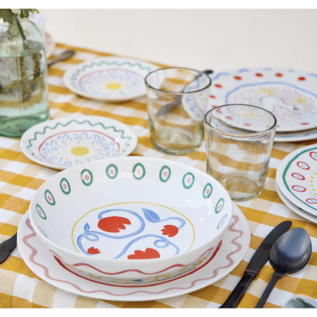 Assiette Creuse Summer bliss