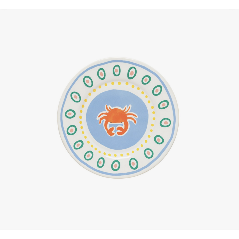 Petite Assiette Crabe Summer Bliss