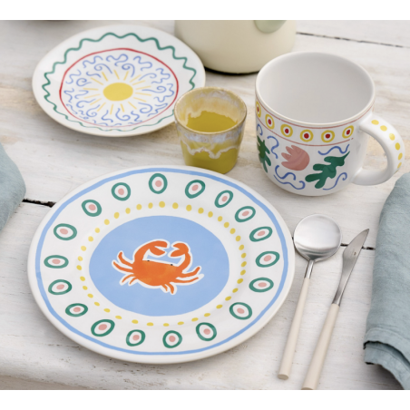 Petite Assiette Crabe Summer Bliss