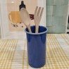 AZUL - Vase émaillé Cobalt & Bleu - Elifle