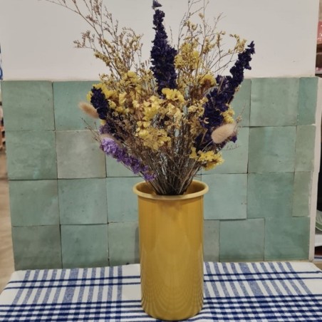 AZUL - Vase émaillé Jaune & Citron - Elifle