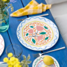 Grande Assiette Capri Summer Bliss