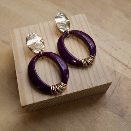 AZUL - Laurence M - Boucles d'Oreilles La Massaï