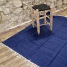 Grand tapis trapos cobalto
