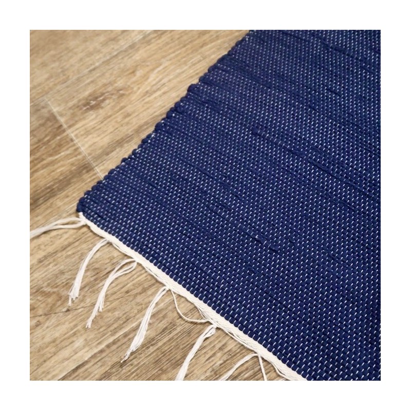 Grand tapis trapos cobalto