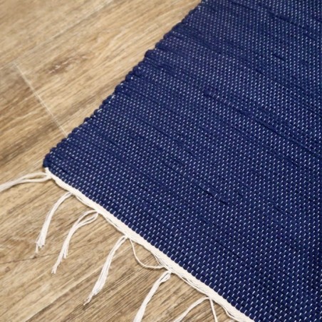 Grand tapis trapos cobalto