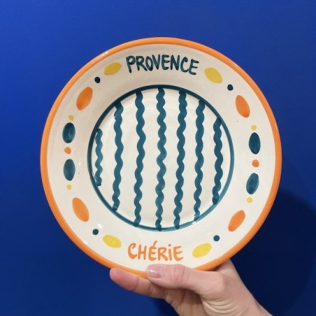 Assiette décorative - Provence Chérie