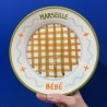 Assiette décorative - Marseille Bébé
