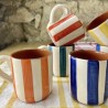 Tasse à café listas larges avec anse