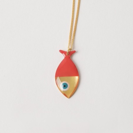 Collier poisson - Œil grec