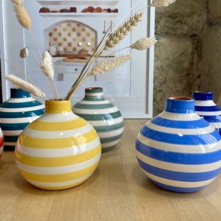 Mini vase bola lignes épaisses