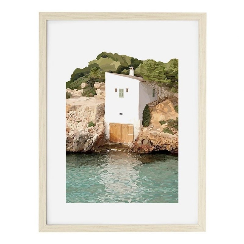 Caseta Cala Almunia - Illustration par Nura Art