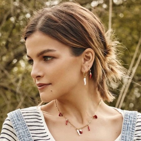 AZUL - Boucles d'oreilles Créole Epicées  - Sofia Godinho