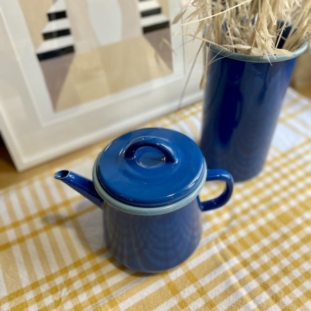 AZUL - Théière émaillée Cobalt & Bleu - Elifle