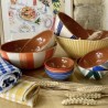 Saladier rond listas ⌀ 22cm