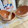 Saladier rond quadrillé ⌀ 27cm