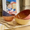 Saladier rond listas ⌀ 22cm