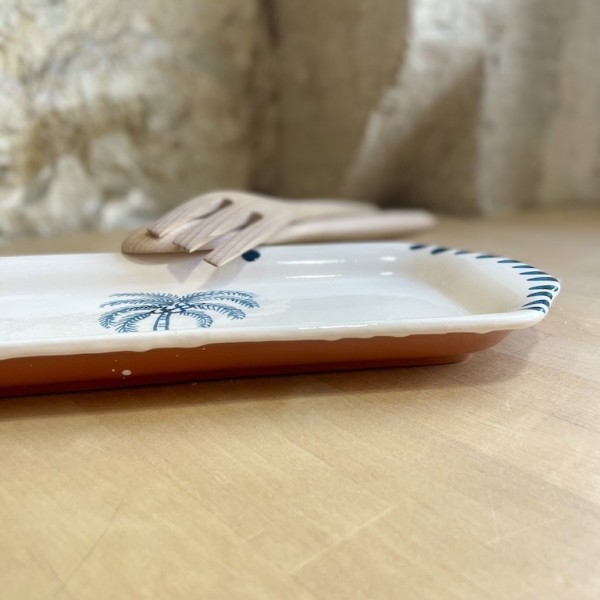 AZUL - Plat à tarte Palmeira - Ollarus