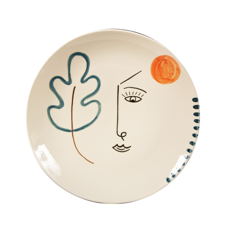 AZUL - Ollarus - Grande assiette Caras